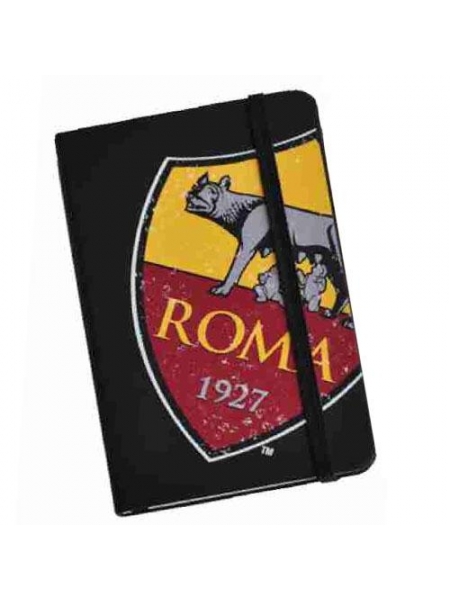 Econotes nero con logo AS ROMA